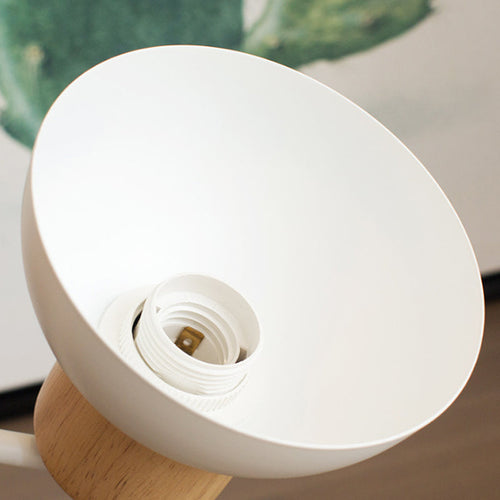 NordicDome - Metal and Wood Wall Light with Bird for Kids Room
