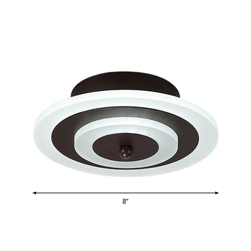 Round/Square LED Ceiling Light - Modern Acrylic