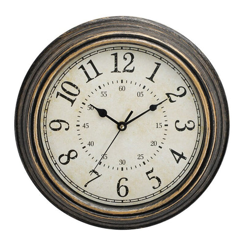 Vintage Wood Look Wall Clock