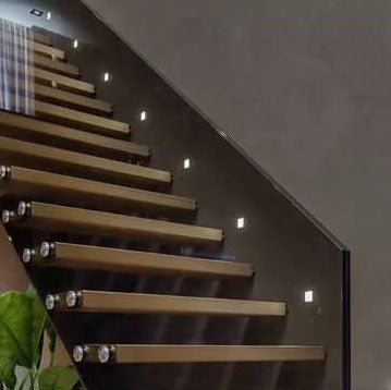 Minimalist LED Wall Light for Recessed Mounting