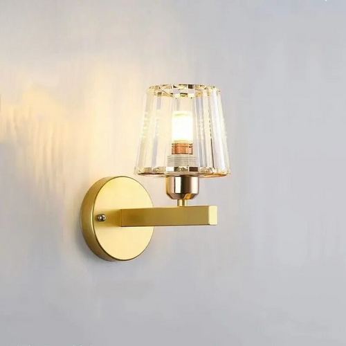 CrystalLuxe - Modern Crystal LED Wall Lamp