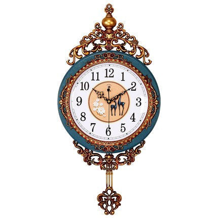 Luxury Swinging Pendulum Wall Clock