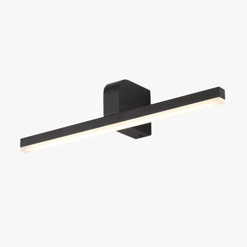 Luna - Modern Linear LED Mirror Wall Light, Black/White