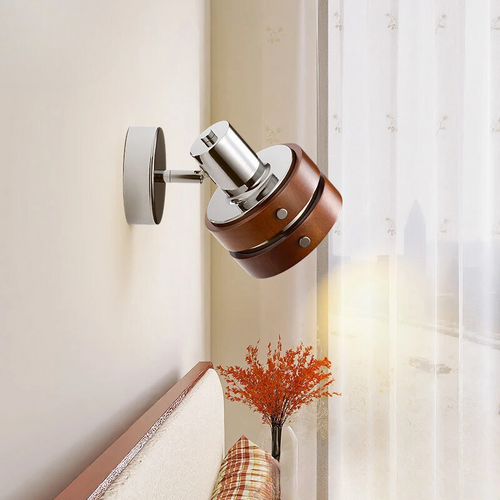 TelescopicLamp - Telescopic Arm Bedside Reading Lamp Vintage Punk Style