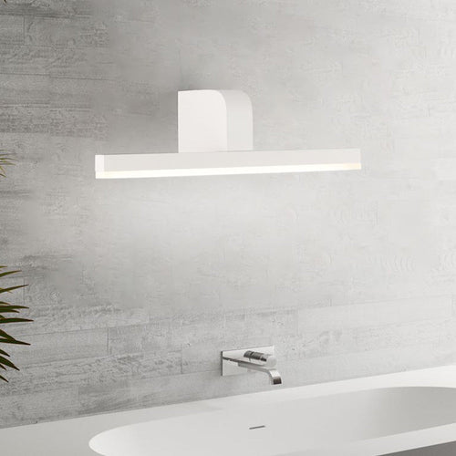 Luna - Modern Linear LED Mirror Wall Light, Black/White