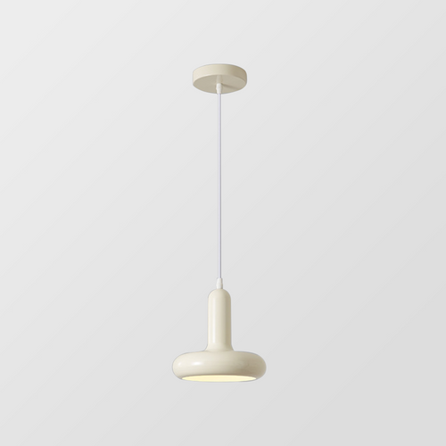Bauhaus Puck Cream Pendant Light