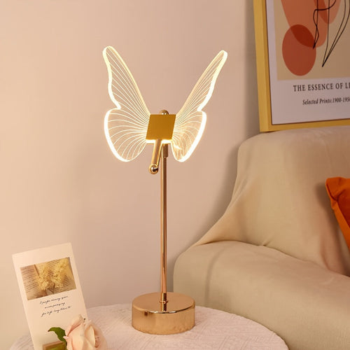 LumiButterfly - USB-Powered Butterfly Table Lamp, Artistic LED Night Light