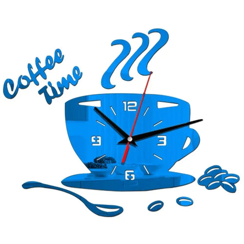 CoffeeCup – Mirror Wall Clock