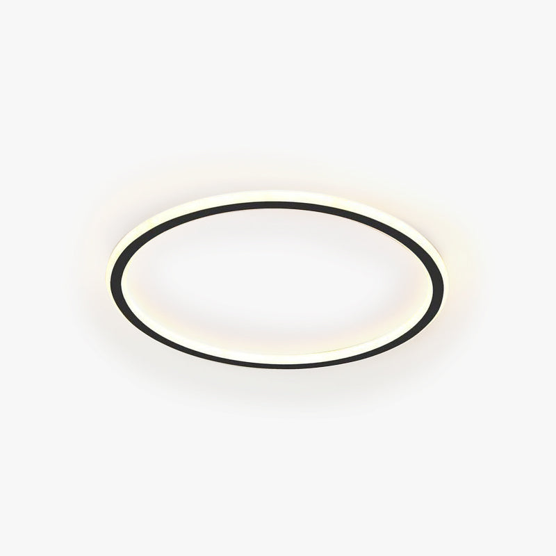 LunaNova - Modern Round LED Ceiling Light Metal Acrylic