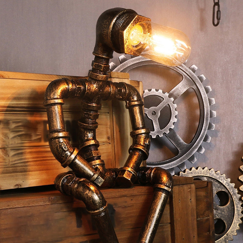 RoboLight - Innovative Bedroom Lamp in Robot Style