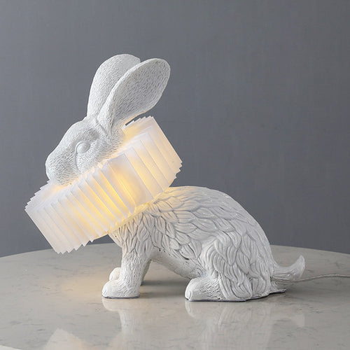 BunnyGlow - Rabbit-Shaped Night Light with Resin Finish
