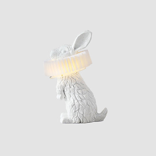 BunnyGlow - Rabbit-Shaped Night Light with Resin Finish
