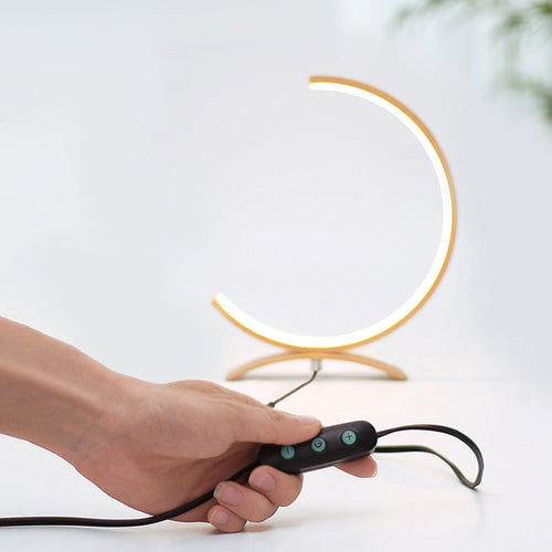 C-Shape - Minimalist LED Table Lamp with Dimmer