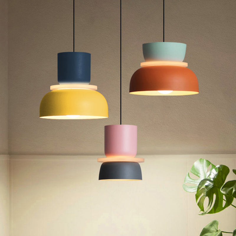 Colorful Modern LED Pendant Light - Macaron Style