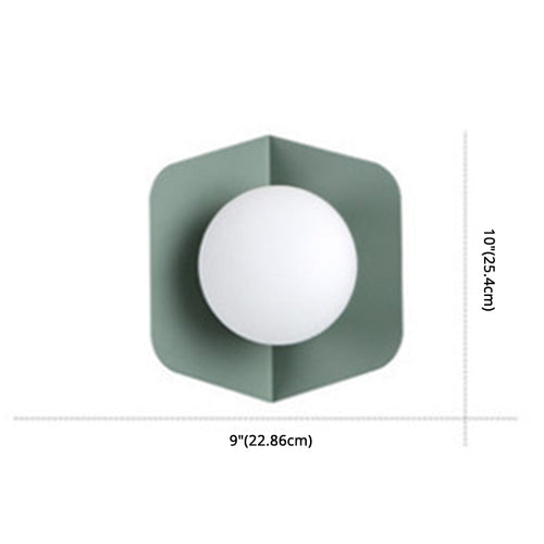 Macaroon - Modern Metal Indoor Wall Light, Nordic Style LED Lighting