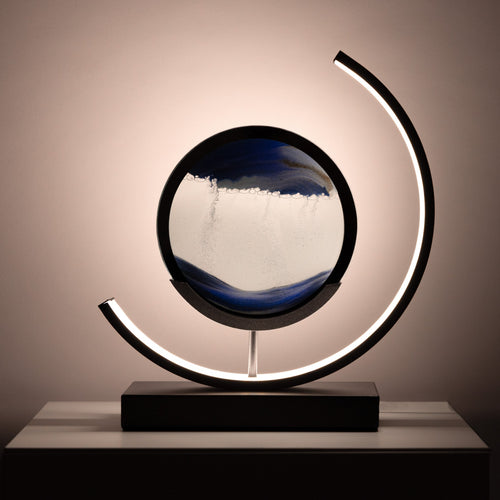ChicGlimmer - Minimalist Hourglass Lamp