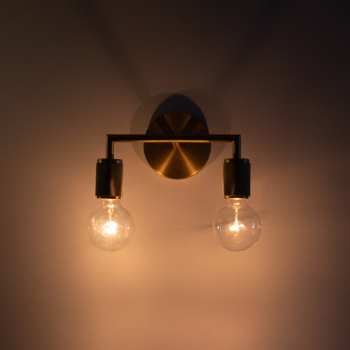 Dual Dazzle Wall Sconce