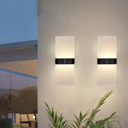 LuminaraSolar - Solar-Powered LED Outdoor Wall Lamp