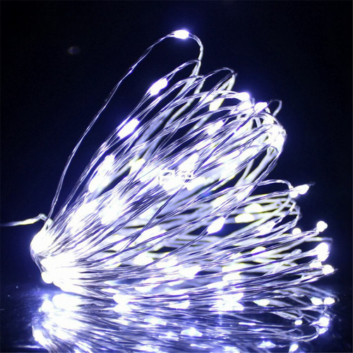 TwinkleWire - USB LED Copper Wire String Lights, Multi-Color Decoration