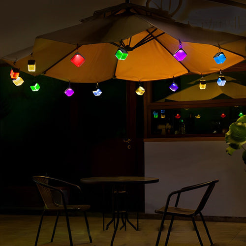 Waterproof LED Multicolor Modern Solar Wall Lighting