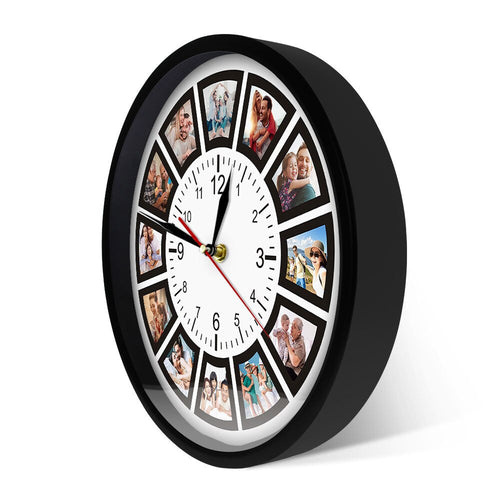 Photo Collage Wall Clock
