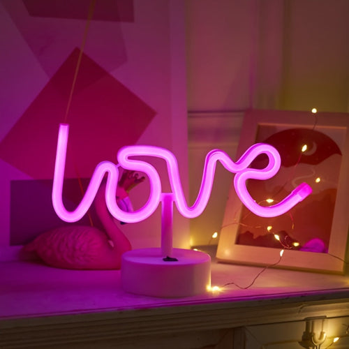 NeonLove - LED Neon Table Lamp for Bedroom and Party Decoration