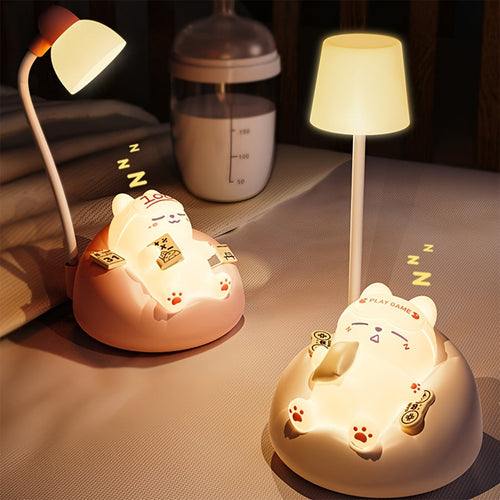 LumiCat - Soft Cat Night Light with USB Charging