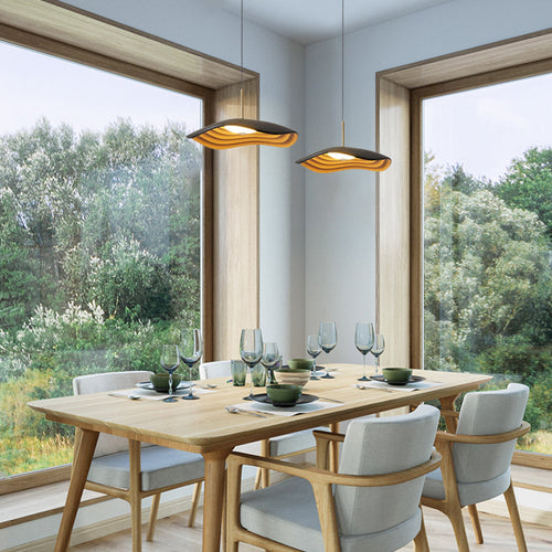 GlowSphere - Mid-Century LED Pendant Light for Dining and Kitchen