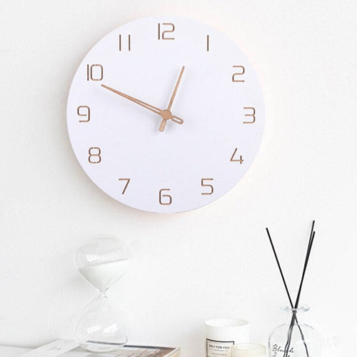 Nordic 3D Wooden Wall Clock