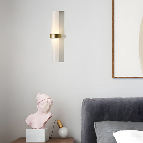 LumiTube - Modern Wall Light in Matte Glass