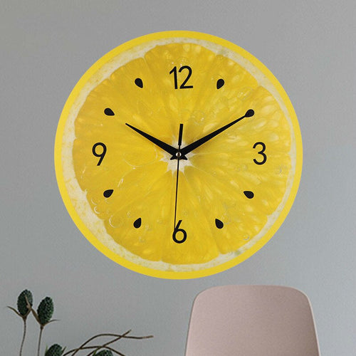 CitroenTime – Fruity Wall Clock for a Fresh Kitchen