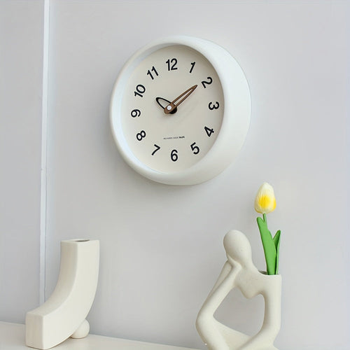 SilenceTime – Silent 10-Inch Wall Clock for Bedroom & Living Room