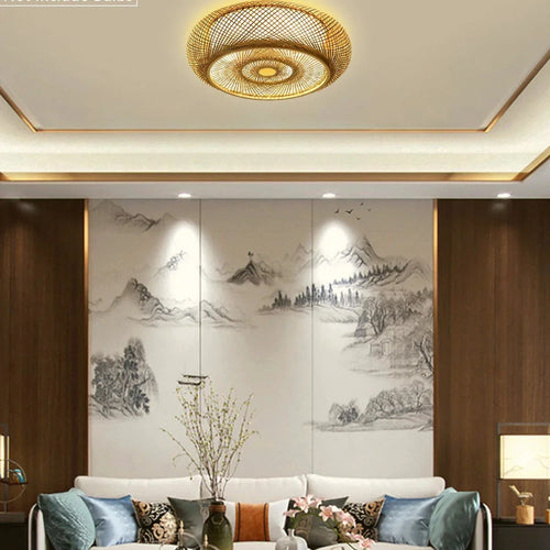 ZenLight - Bamboo Pendant Light