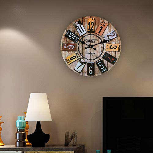 RusticCharm – Unique Country-Style Wall Clock