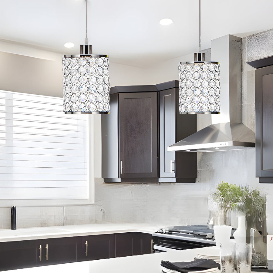 2-Pack Crystal Decorative Shades