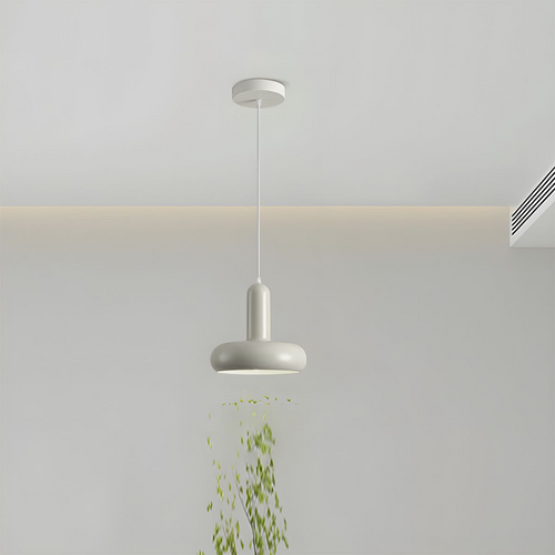 Bauhaus Puck Cream Pendant Light