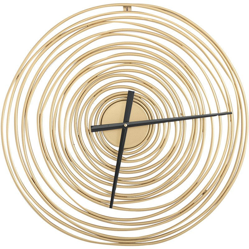 Golden Elegance – Stylish Wall Clock for Your Home