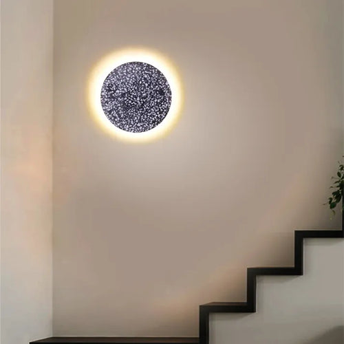 TerraGlow – Terrazzo Wall Lamp for Modern Hallway Lighting