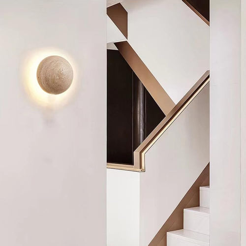 Anais Stonelamp - Spherical Wall Light
