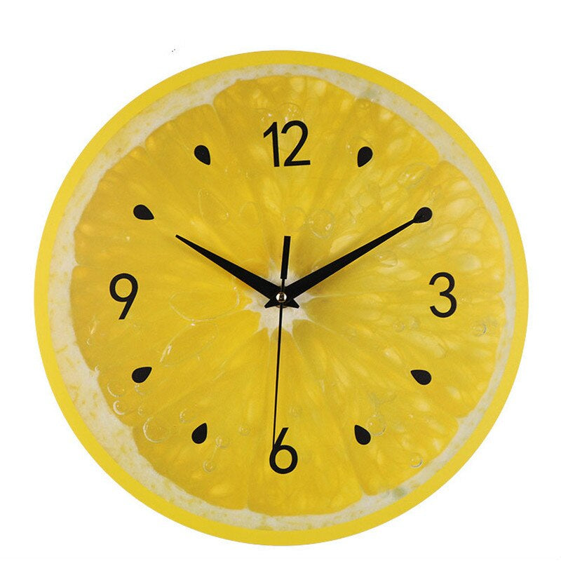 CitroenTime – Fruity Wall Clock for a Fresh Kitchen