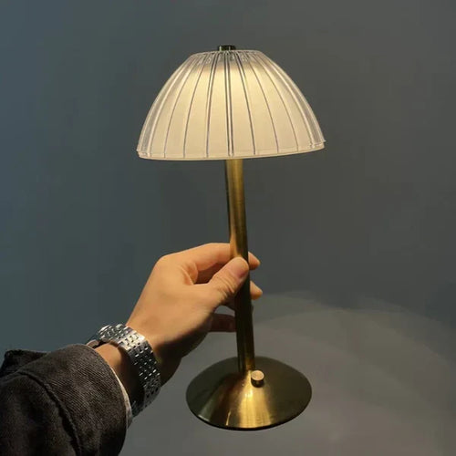GlowFusion - Crystal Wireless Table Lamp