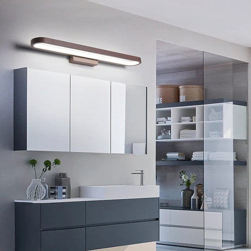 Leigh Modern Linear Wall Light Gold Bedroom Bathroom Metal