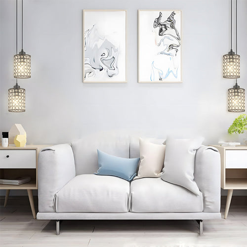 2-Pack Crystal Decorative Shades