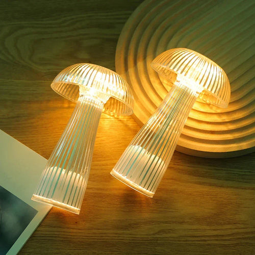 LumiShroom – Wireless LED Mushroom Night Light, Decorative Table Lamp