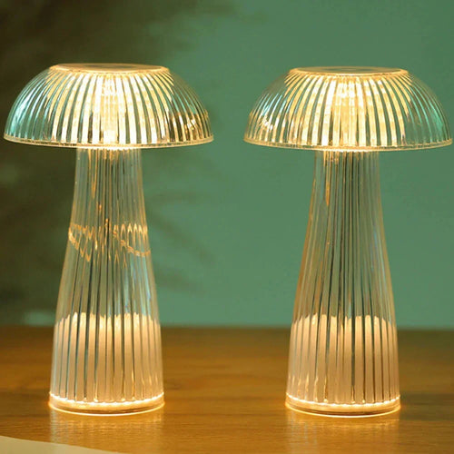 LumiShroom – Wireless LED Mushroom Night Light, Decorative Table Lamp
