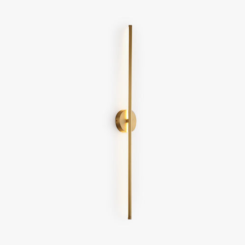 Elias Modern Linear LED Wall Light Gold Indoor Metal Bathroom