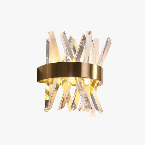 Marilyn Modern LED Wall Light Indoor Gold Bedroom Living Room Metal Crystal