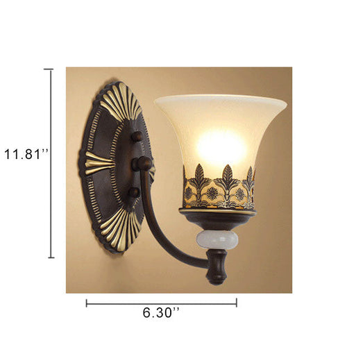 VintageGlow - Classic Wall Light with Double Shades