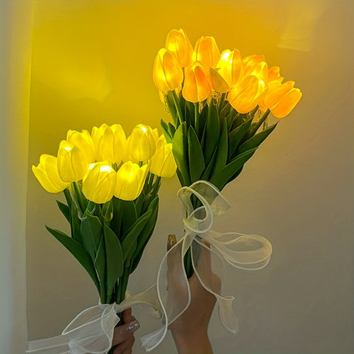 Tulip Lamp - LED Bouquet Night Light for Room Decoration