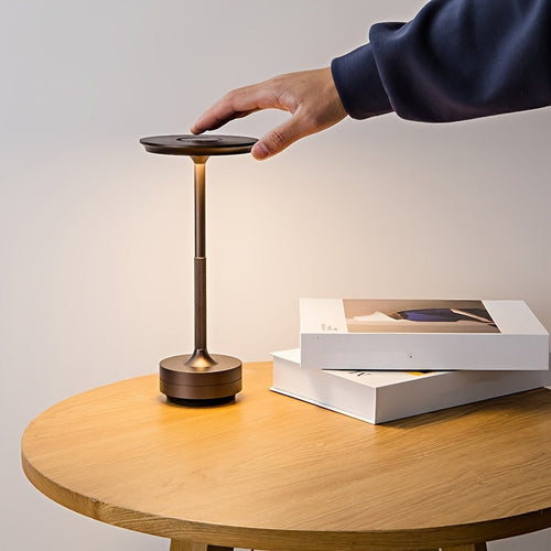 LumiTaf - LED Bedroom Table Lamp with USB and Touch Control
